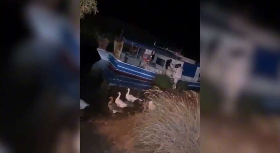 Akyaka’nın Ünlü Azmak Nehri’nde İnsan Kaçakçılığı, Balıkçı Tekneleriyle Taşıdılar 5